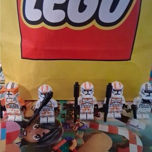 Huge Lego Star Wars clone wars lot 62 clones +atte like new